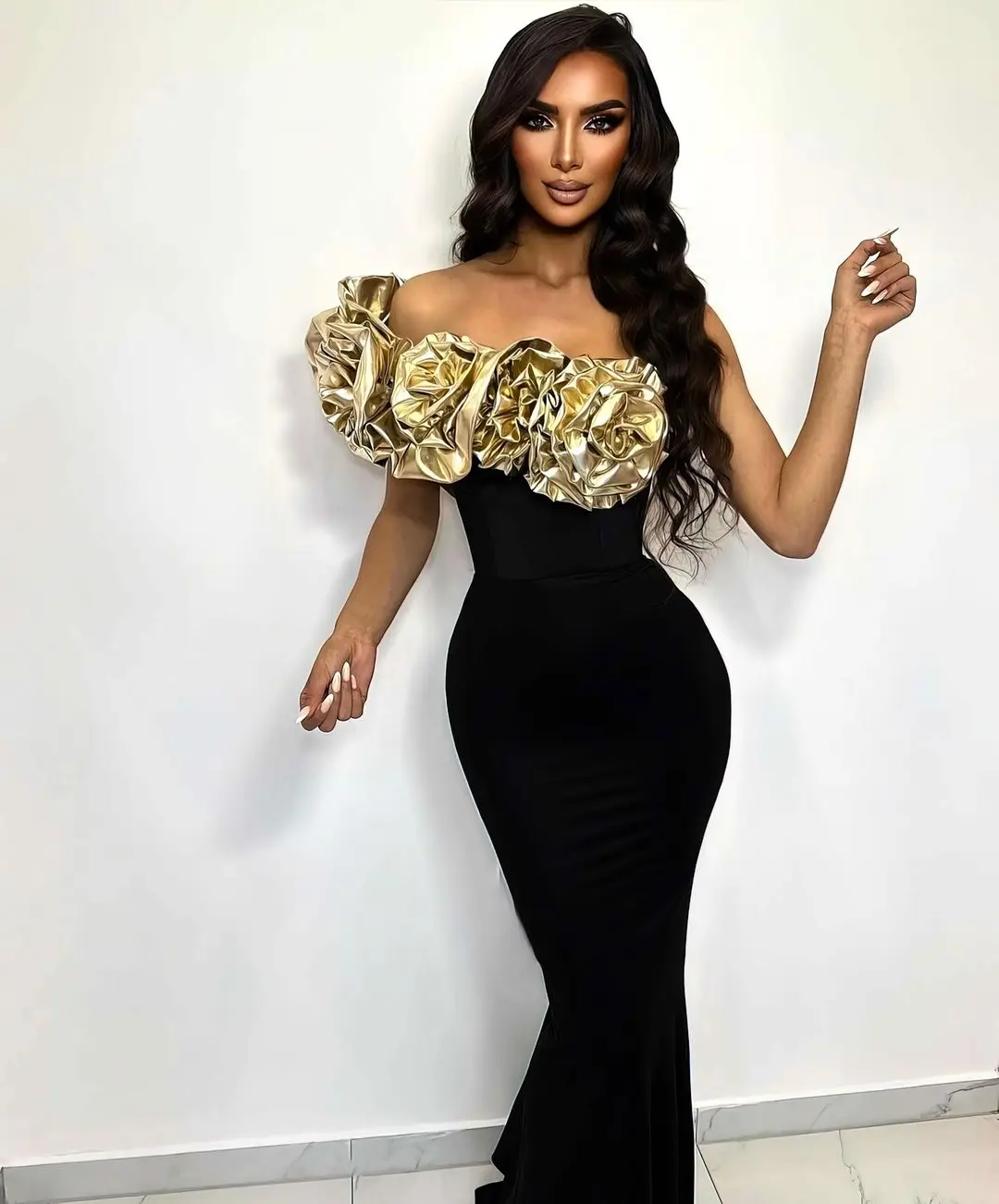 Women Sexy Strapless Florals Bodycon Bandage Mini Dress Fashion Celebrate Nightclub Party Cocktail Dress Wholesale