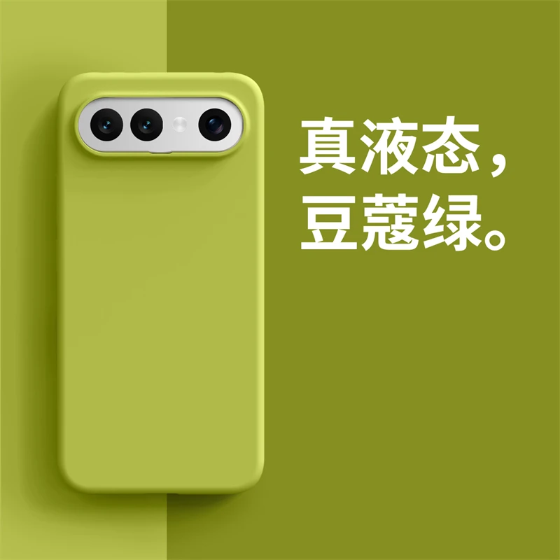 Luxury Liquid Soft Silicone Shockproof Bumper Case with Comfortable Feel