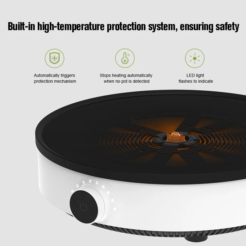 Xiaomi Mijia induction cooker youth edition 2100W adjustable smart electric oven plate creative precise control cookers wok tool induction cooker