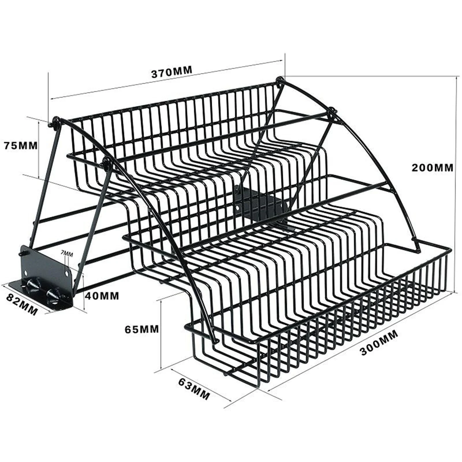 Retractable Kitchen Storage Organizer 6