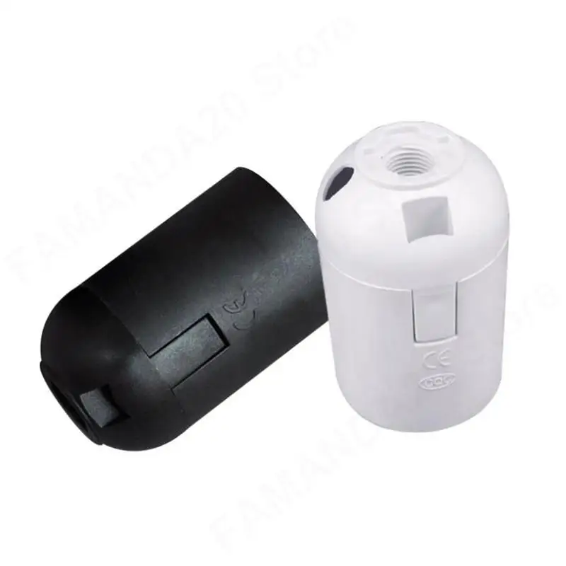 

1pcs electric e27 Light Bulb Lamp Holder Base Converter Socket Pendant Lampshade Ring Splitter Screw for led bulb lighting M20