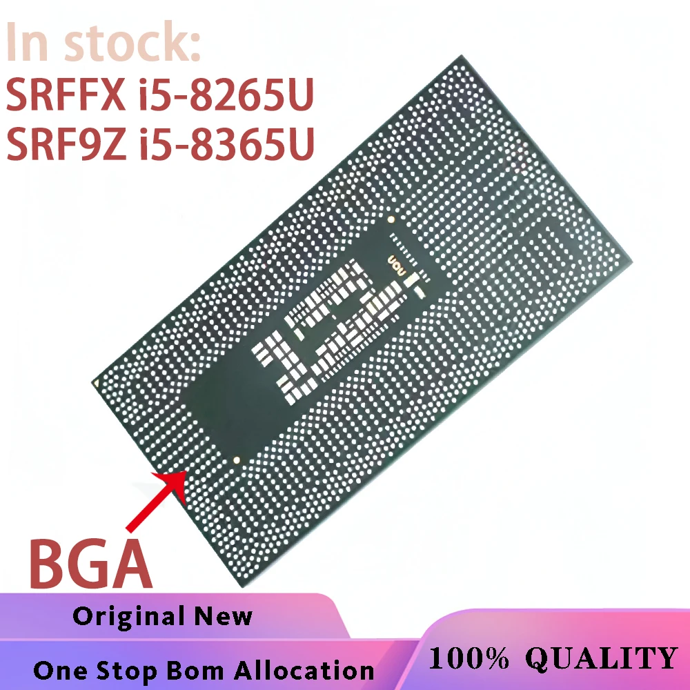 100% новый SRFFX i5-8265U SRF9Z i5-8365U BGA чипсет 100% новый SRFFX i5-8265U SRF9Z i5-8365U BGA чипсет