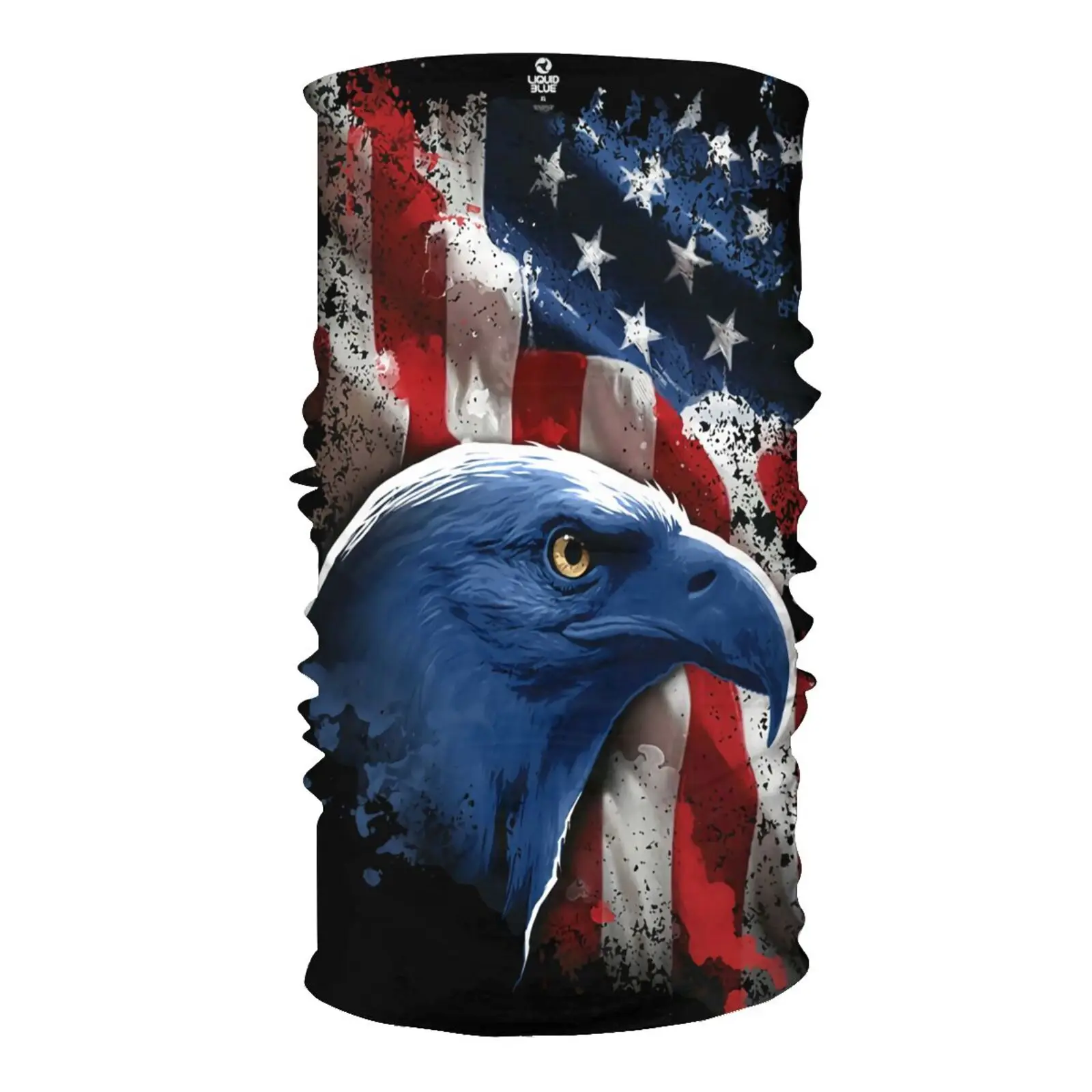 American Flag Usa Patriotic Eagle Stars 6434 Mask Kaffiyeh Man Scarf Ski Equipment Shemagh Face Tourism Head |