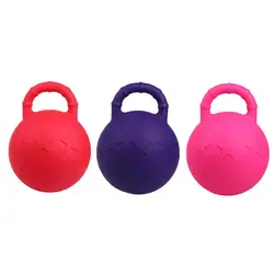 Equine Play Ball/Boredom Breaker, Stable Field Toy Red/Purple/Pink