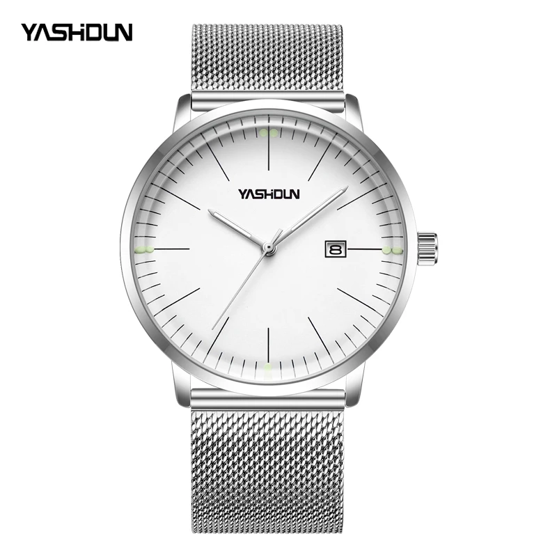 Foreign trade cross-border men's watch waterproof calendar watch high appearance level quartz watch simple trend men's watch