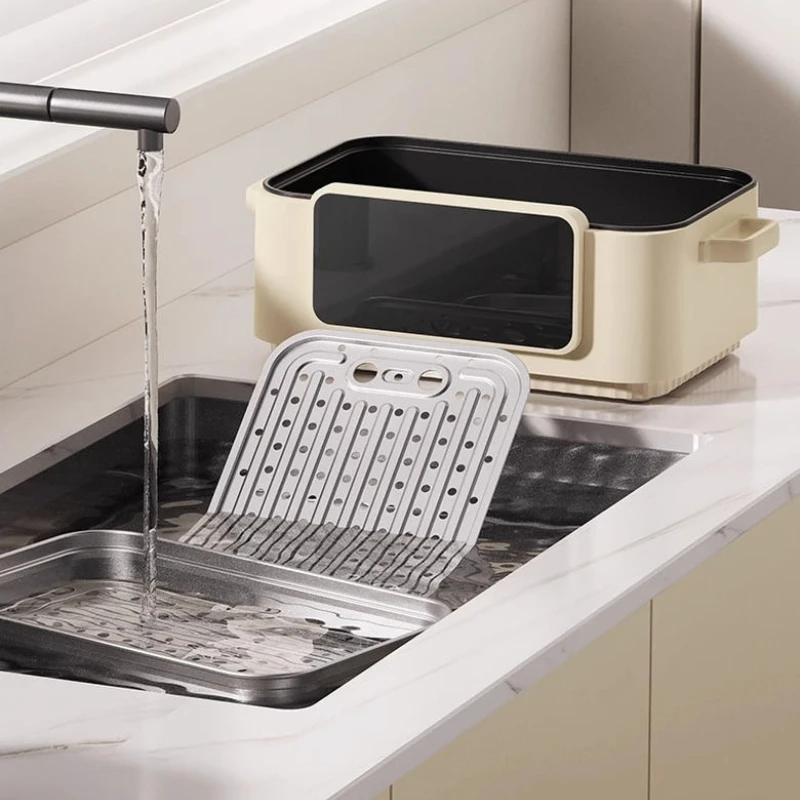 Electric Steamer High-grade 304 Stainless Steel Smart Home Multi-function Double Layer Large Capacity New Model