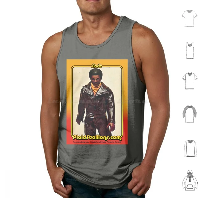 Shindana Slade Action Figure Tank Tops: A Unique Blend of Style and Nostalgia