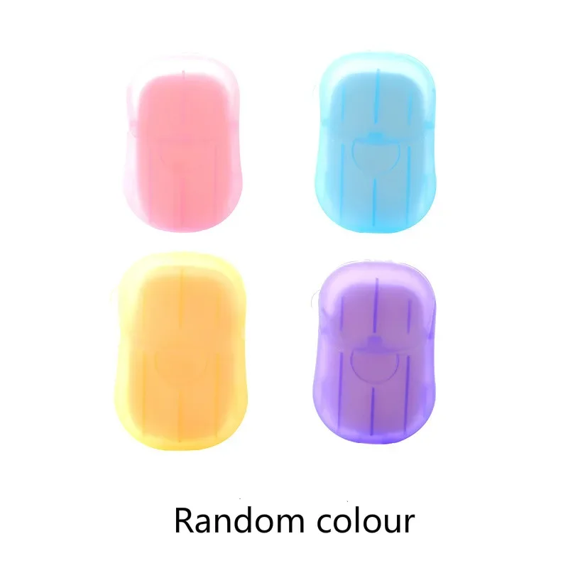 20 Pcs/Box Disposable Soap Paper Traveling Hand-washing Cleaning