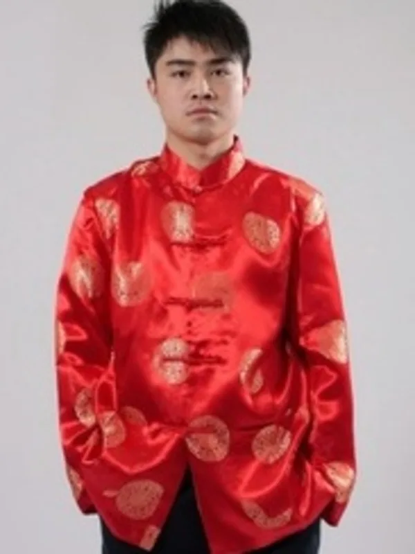 Tang suit Chinese Traditional clothes men's big size coat xxxl clothes fall/winter festive wedding chinese kong fu wear jacket