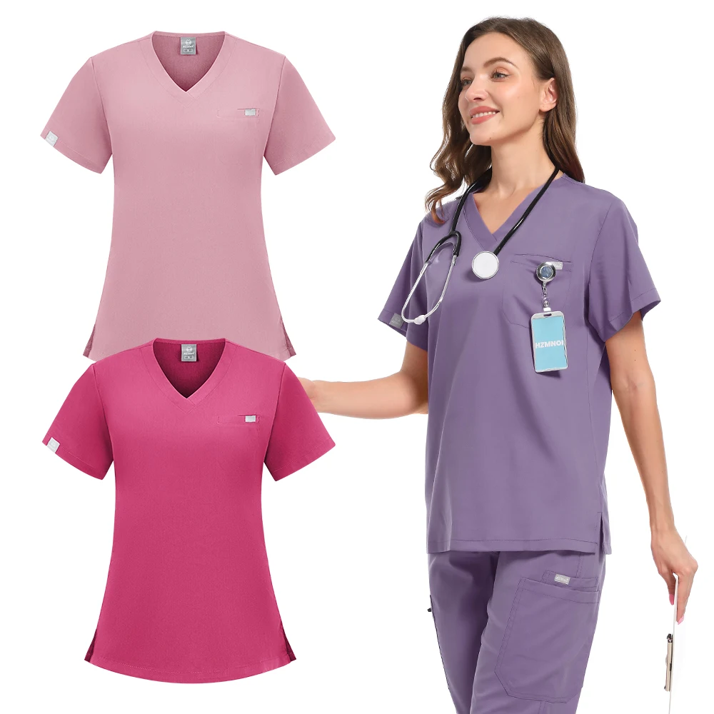 Medical Uniform Operating Room Medical Uniform Scrubs Hospital Working Scrubs Set Medical Supplies Nurse Dental Surgery Suit Workwear