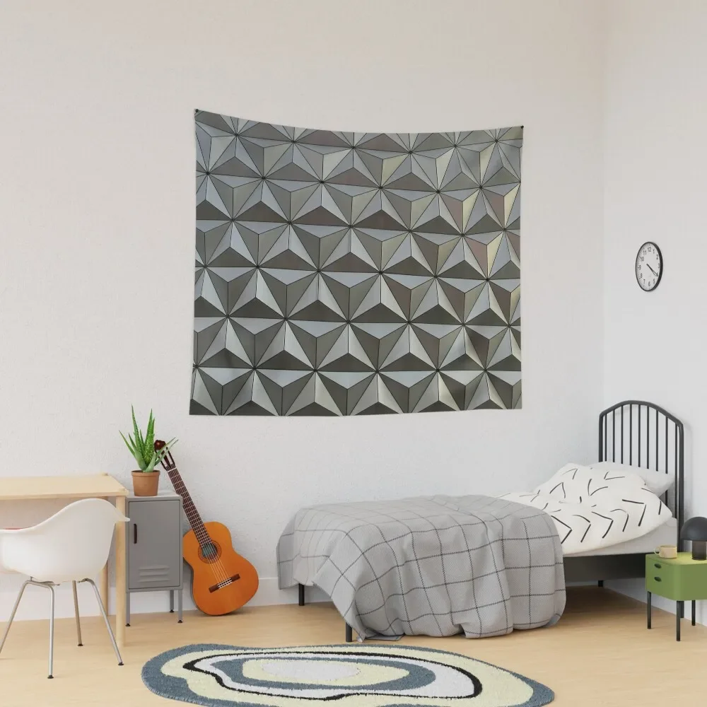 

Spaceship Earth! Tapestry Outdoor Decor Bedroom Organization And Decoration Room Decor Korean Style Tapestry