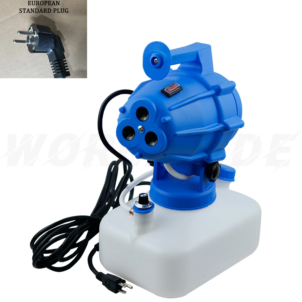 Pulvérisateur atomiseur portatif ULV à très faible Volume, souffleur à brume Fine, nébuliseur de pesticides 5L pour Insecticide, prise ue/UK/US