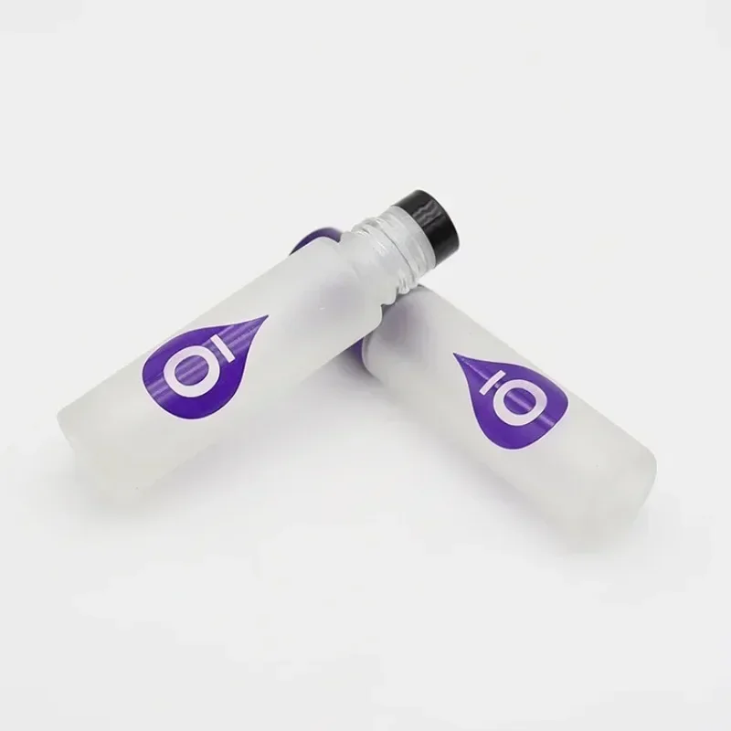 

50 шт. 10 мл мини стеклянные банки, матовый парфюмерный рулон, бутылки с распылителем со стеклянными металлическими шариками, мини-бутылочка для парфюма с роликовым заполнением