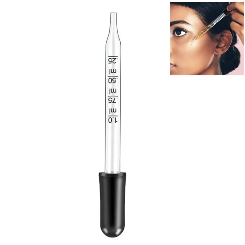 Pipetas óleos essenciais conta-gotas ponta reta oblíqua dropship