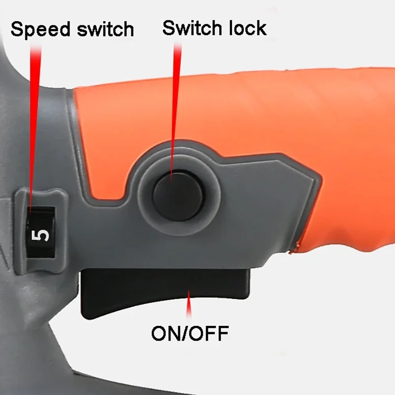 Electric Drywall Sander Machine 1250W Wall Polishing Machine LED Handheld Power Tools Wall & Floor Residue Removal Tools