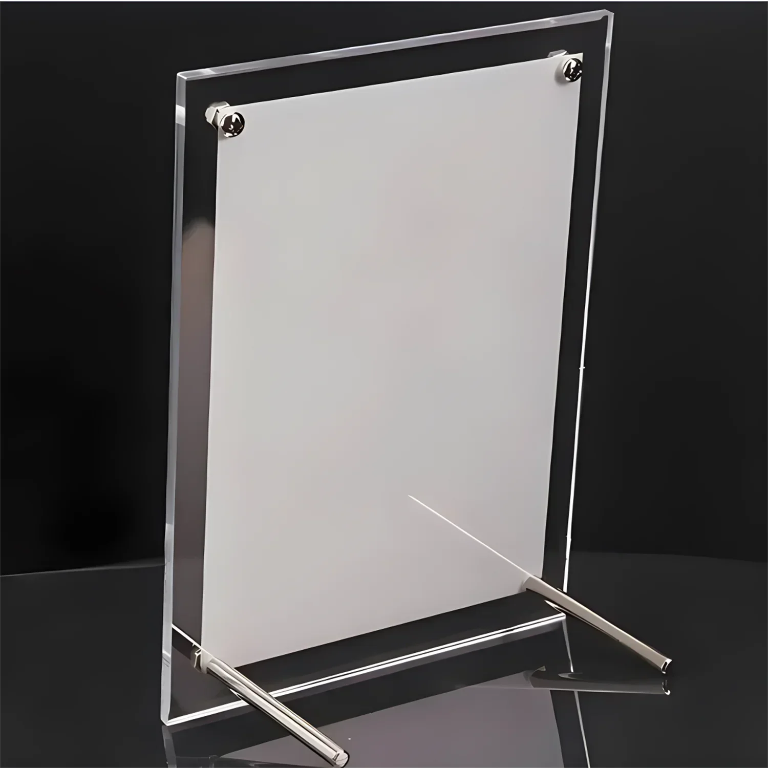 Transparent Photo Frame Acrylic Photocard Holder Picture Frame Kpop Album Poster Tag Display Stand Desktop Ornament photo frame acrylic display holder