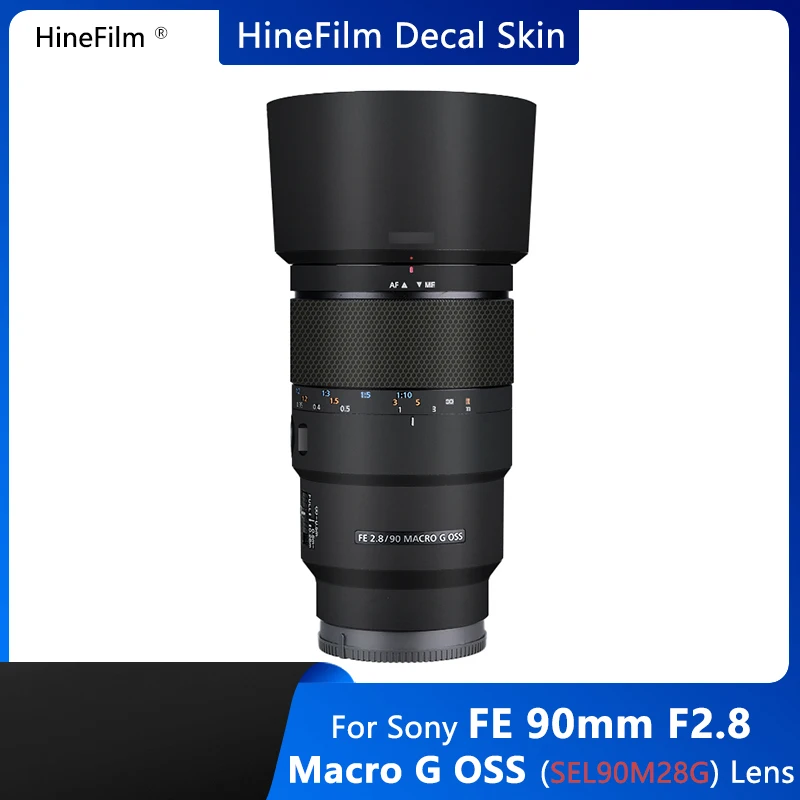 90 2.8 Sel90M28G Lens Vinyl Decal Skin Anti Scratch Wrap Cover Per Sony Fe 90Mm F2.8 Macro G Oss Lens Sticker Film
