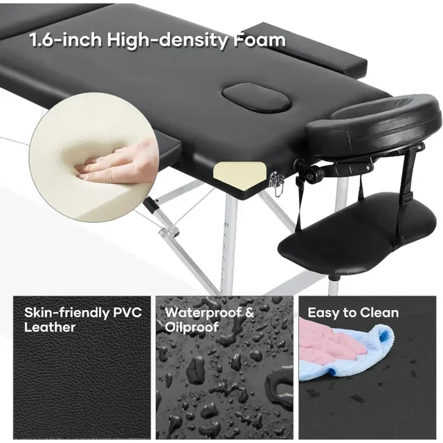 Careboda 휴대용 마사지 테이블: 편안함, 내구성, 휴대성의 완벽한 조화