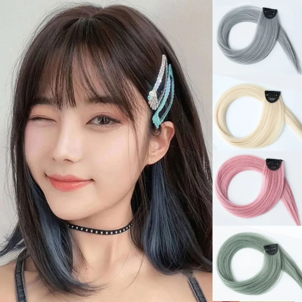 Clip di estensione dei capelli da 60cm In parrucchino lungo dritto appeso Clip per parrucca estensione dei capelli sintetici accessori per capelli forcina per capelli - immagine 2