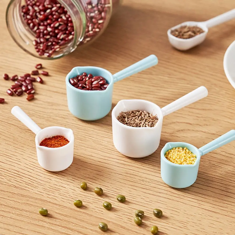 

2PCS/Set Food Grade Long Handle Measuring Spoon Reusable Coffee Teaspoon Milk Powder Spoon Kitchen Spoons 5ml And 15ml