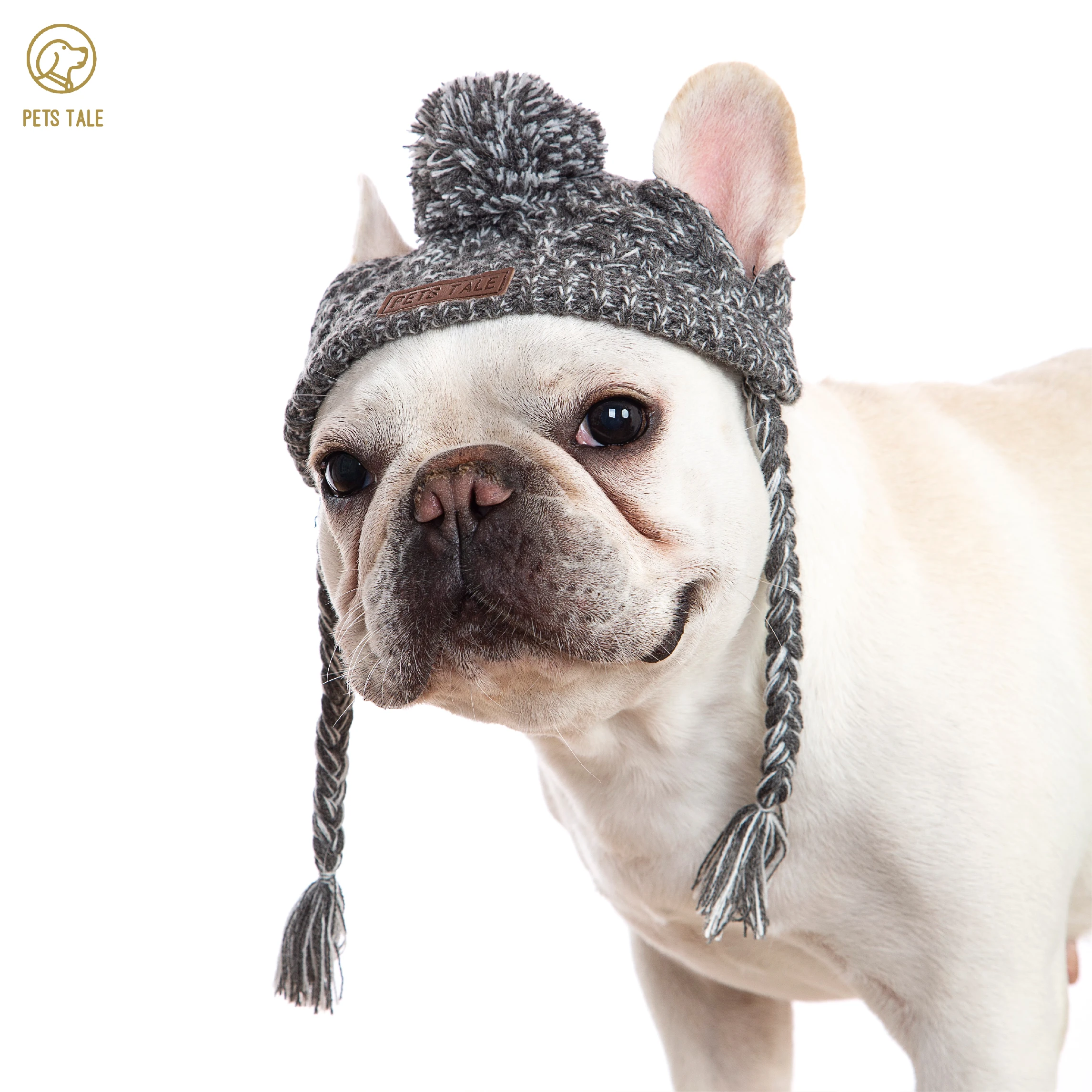 Dog Hats Winter Soft Warm Pet Dog Knitted Hat Windproof Knitting Hat