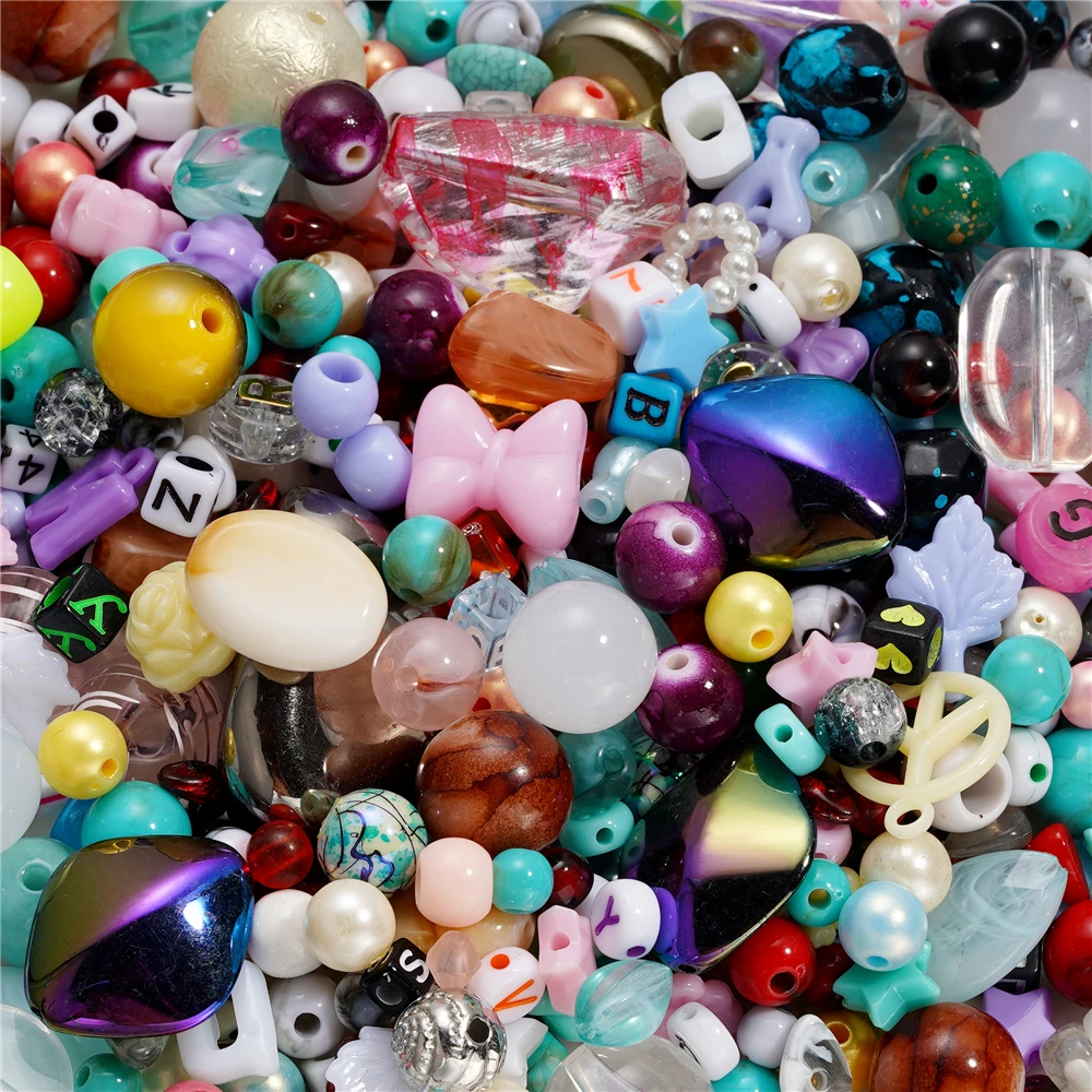 20g 2-45mm Bunte Acryl Perlglanz Gemischte Perlen ABS Lmitation Charm Lose Perlen Zähler Schmuck Machen Großhandel – Detail 16