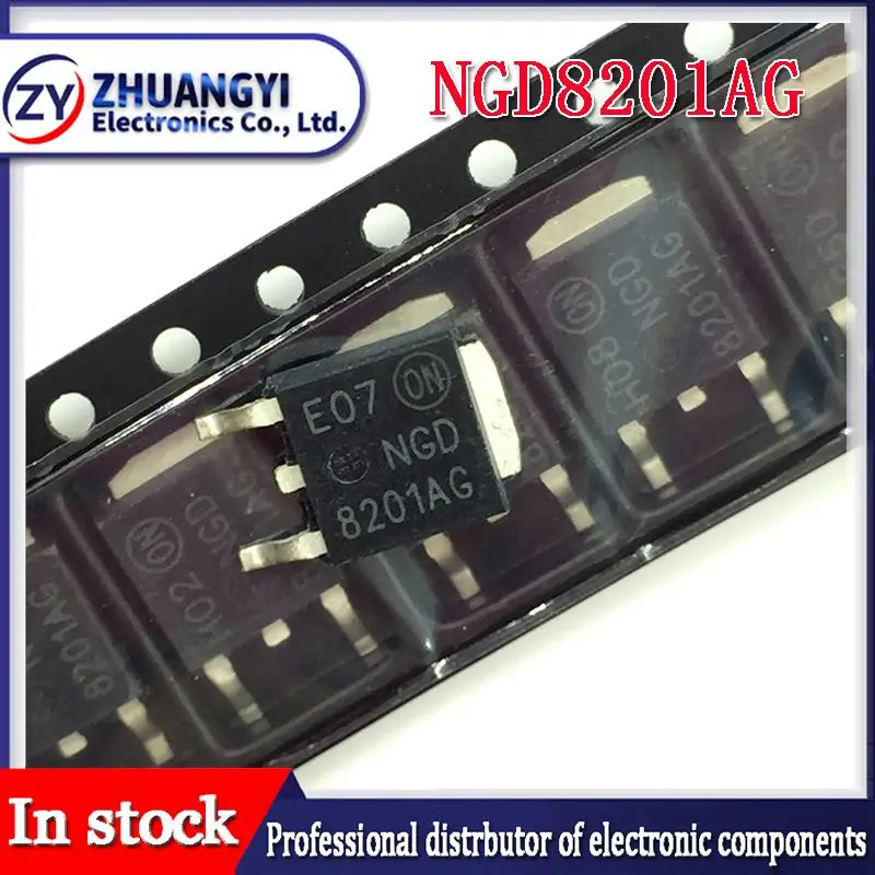 10PCS/LOT 8201AG NGD8201AG TO 252 Automotive ignition coil transistor ...