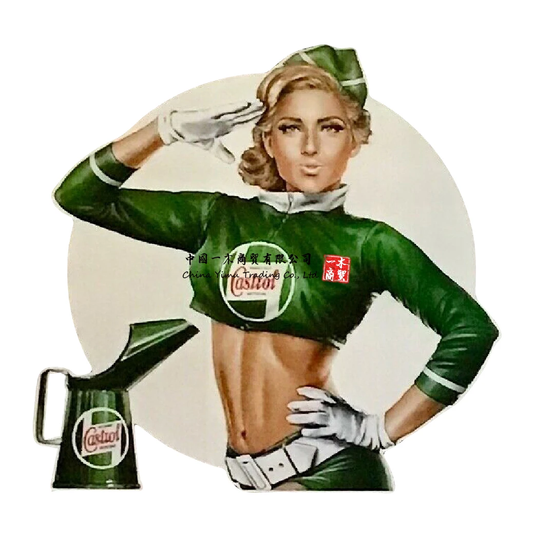 Pechincha Decalcomanie Per Rat Rod Hot Rod Sticker Rat Fink Vintage Racing Tool Box Gasolio