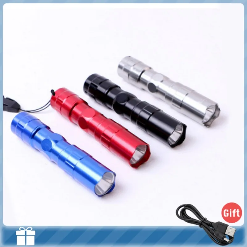 

LED Mini Flashlight Outdoor Waterproof Ultra Bright Flashlight Without Battery Portable Torch For Camping Hiking Outdoor Tools