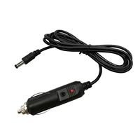Câble d'alimentation Portable pour prise allume-cigare de voiture 12V, avec connecteur DC 5.5mm x 2.1mm, câble d'extension pour chargeur de voiture, tendance 4