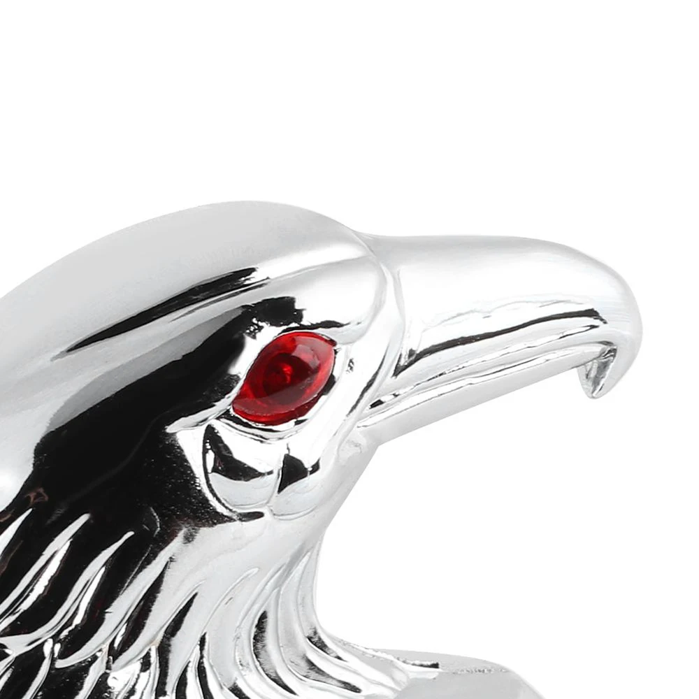 Motorcycle Mudguard Universal Tire Front Fender Mudguard Ornament Eagle Head Statue Chrome Motorcycle Accessories