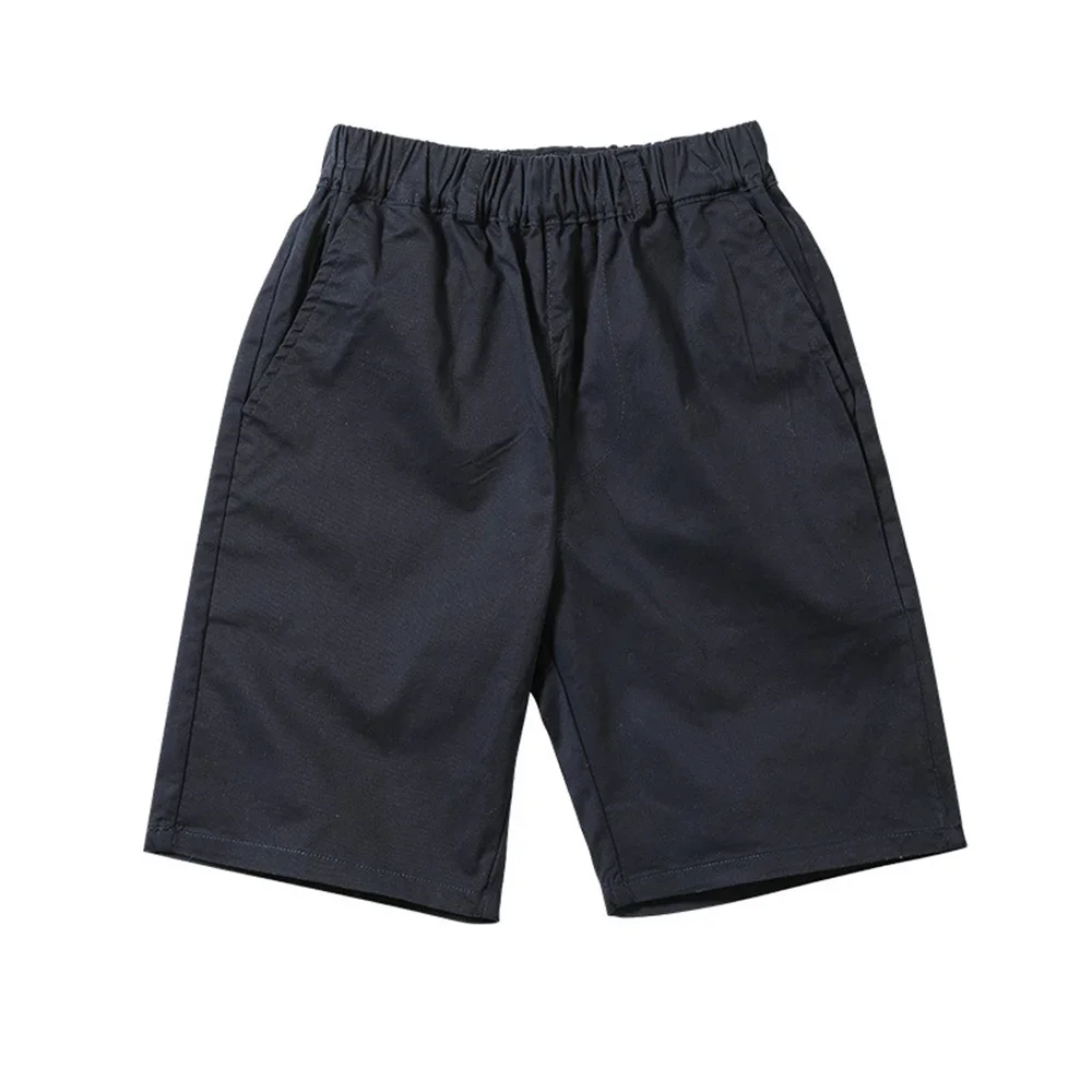 Kids Khaki School Shorts 2