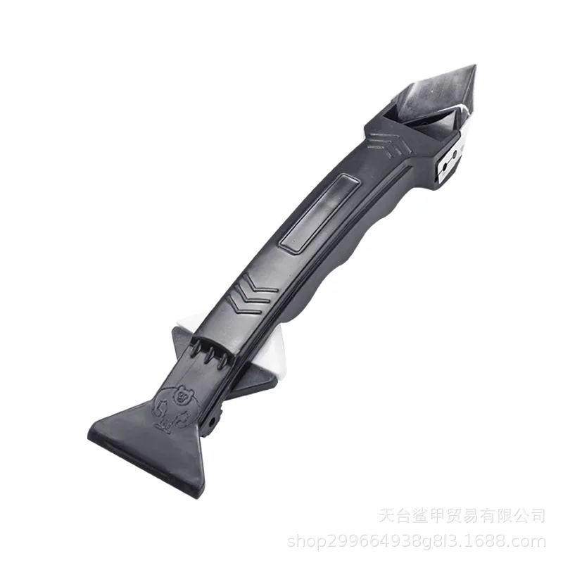Metal squeegee squeegee glass blade cleaning angle residual rubber scraper sewing tool