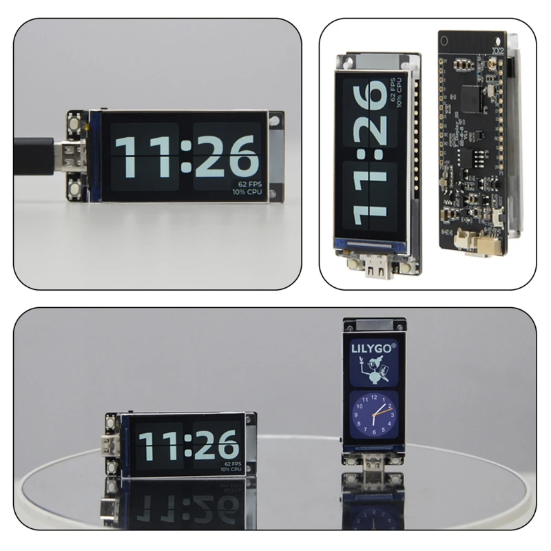 LILYGO T-Display-S3 ESP32-S3 1.9, LCD ÷  ,  Bluetooth-compatible5.0  , ST7789