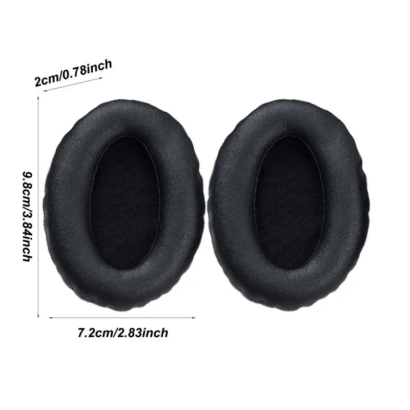 For For Sony WH-1000XM3 Ear Cushion For Headphone 1 Pair Sponge Headphone Cover Replacement Headset Earpads For Daily Commuting