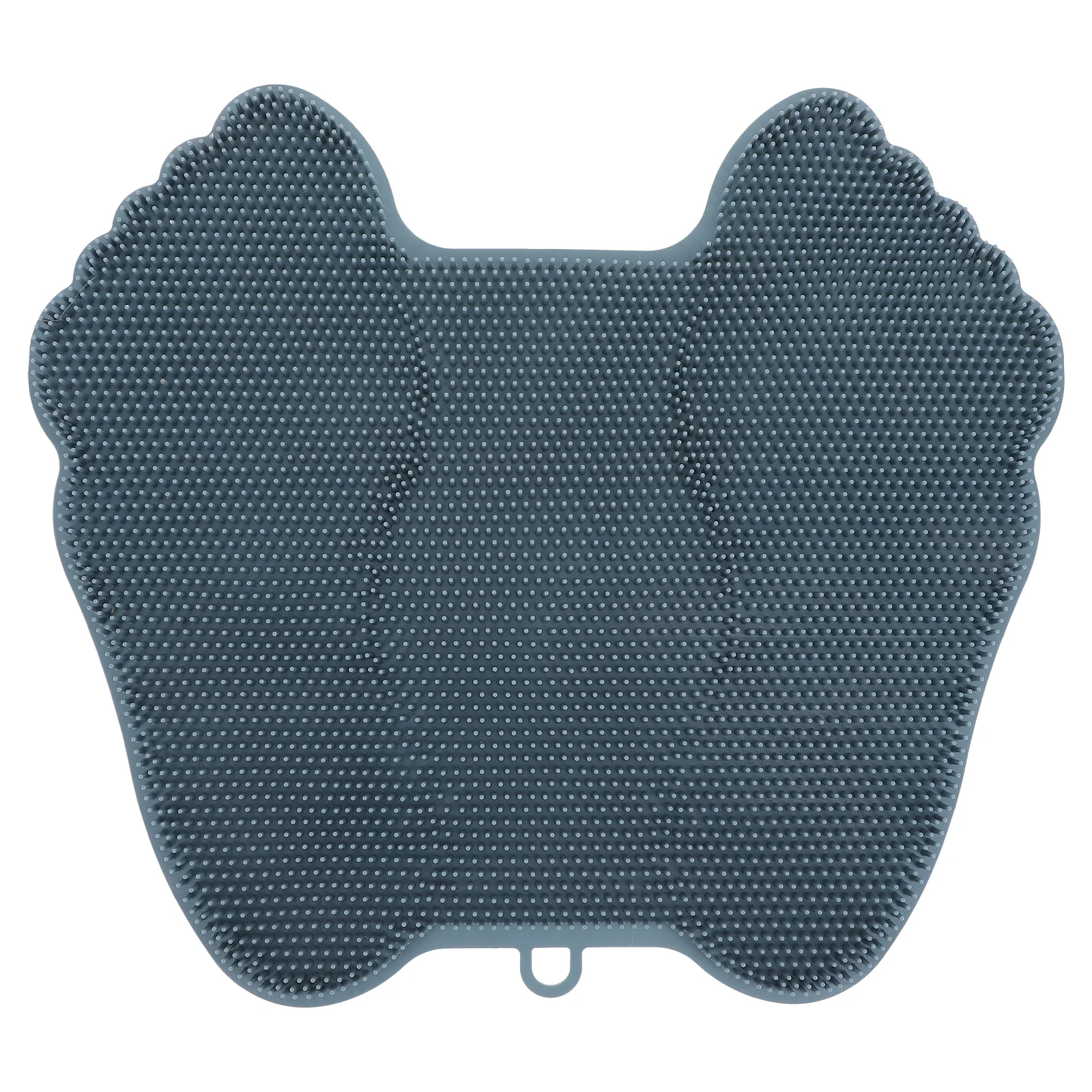 

Silicone Foot Brush Feet Cleaner Scrubber Massage Pad Shower Bathroom Silica Gel Back