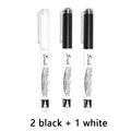 2 black - 1 white