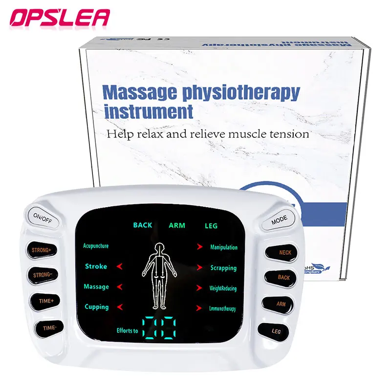 8ModesTensMassagerElectricEMSMuscleStimulatorAcupuncturePulse