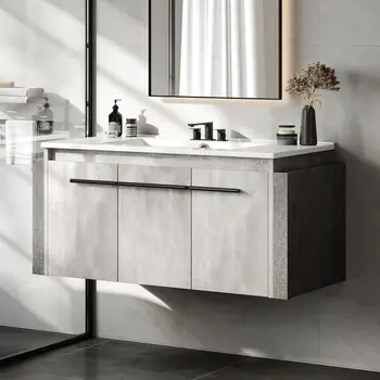 36" Floating Bathroom Vanity with Sink 1