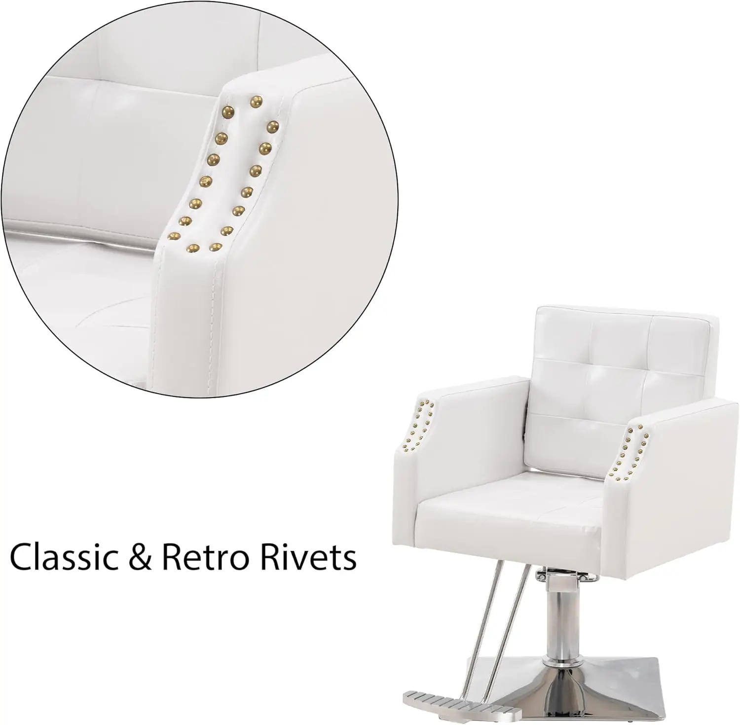 Description Picture 5 of itemClassic Salon Chair for Hair Stylist,Hydraulic Barber Styling Chair,Beauty Salon Spa Equipment