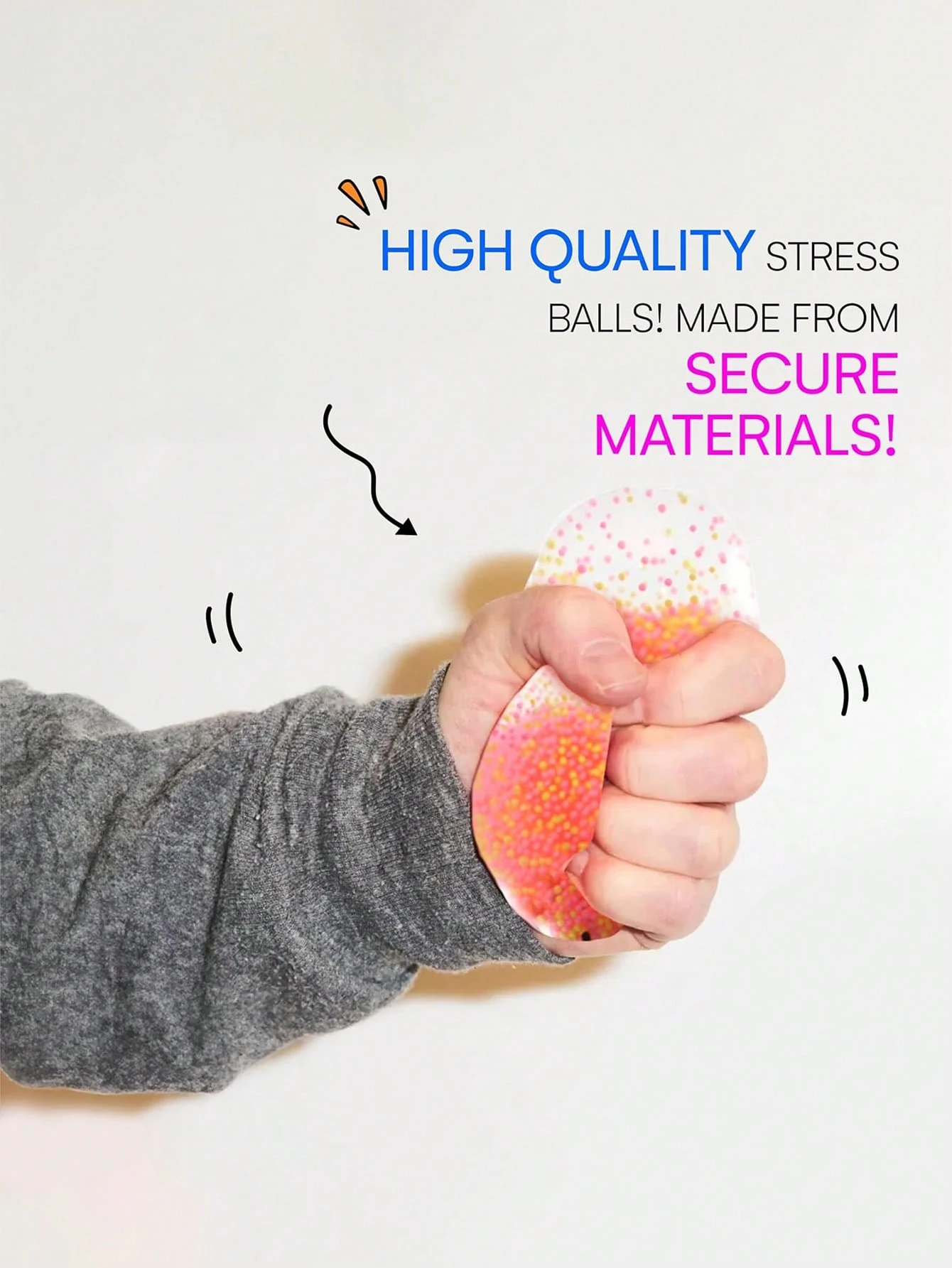 Random Color Soft Octopus Stress Ball Relief Toy Adult Fidget Toy 6 Pcs Stress Ball Basket Party Decoration Gift for Adults stress relief toys fidget toys party toys toy gift filler
