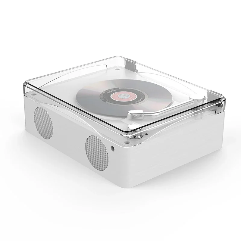 Lettore Cd Bluetooth 5.0 Altoparlante Integrato Ricaricabile Lettore Musicale Portatile Lettore Usb Lossless Telecomando A Infrarossi