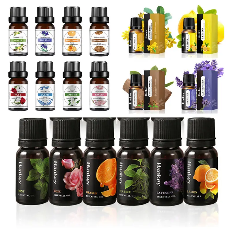 Essential Oil Fragrance Lavender for Diffuser Humidifier Aromatherapy Making Candles Sakura Vanilla Aroma Oil Home Car Fragrance