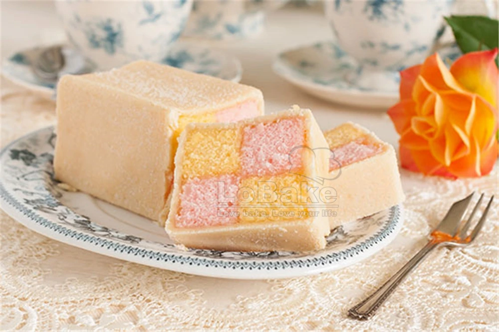 Sizes Adjustable Rectangle Shape Aluminium Alloy Battenberg Cake