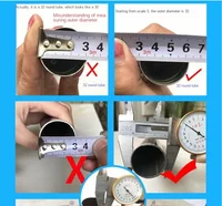 16pcs Plastic Round Inner Plug For Steel pipe End Blanking Caps Anti Slip Alloy ladder chair leg Cover Furniture Protector Pads 2