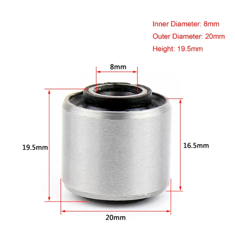 GY6 Engine Mount Shock Power Bushing For 139QMB China Scooter Moped ATV