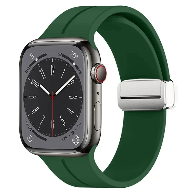 Magnetic Buckle Silicone Strap