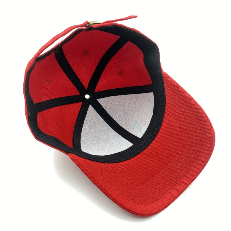 New Anime Captain Tsubasa Elementary School Cosplay Wakabayashi Genzo Red Casual Baseball Cap Adult Unisex Sport Embroidery Hat 2