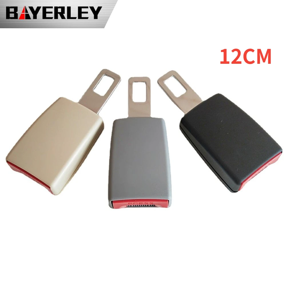 

12cm Car Seat Belt Buckle Car Seat Belt Accessories - Safety Belt Buckle Clip Extender and Extension