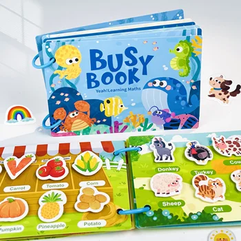 Early Education Busy Puzzle Book 1